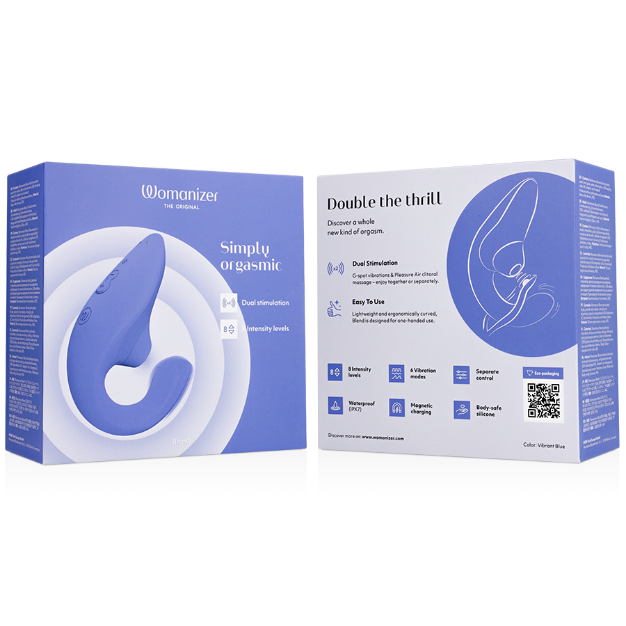 Womanizer Simply Orgamsic Stimulateur Clitoridien & Point G